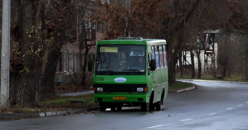 маршрутка № 40Э в Харькове