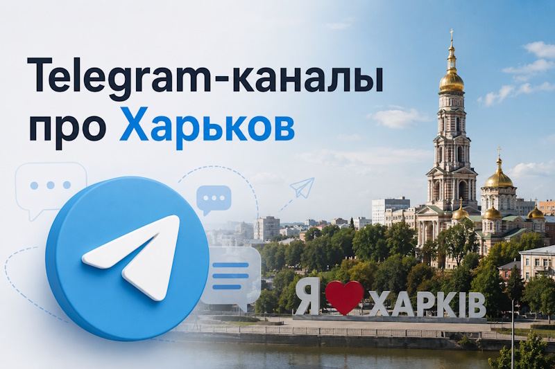 Telegram-каналы про Харьков: что реально читают и зачем