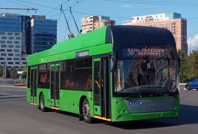 троллейбус № 58 в Харькове