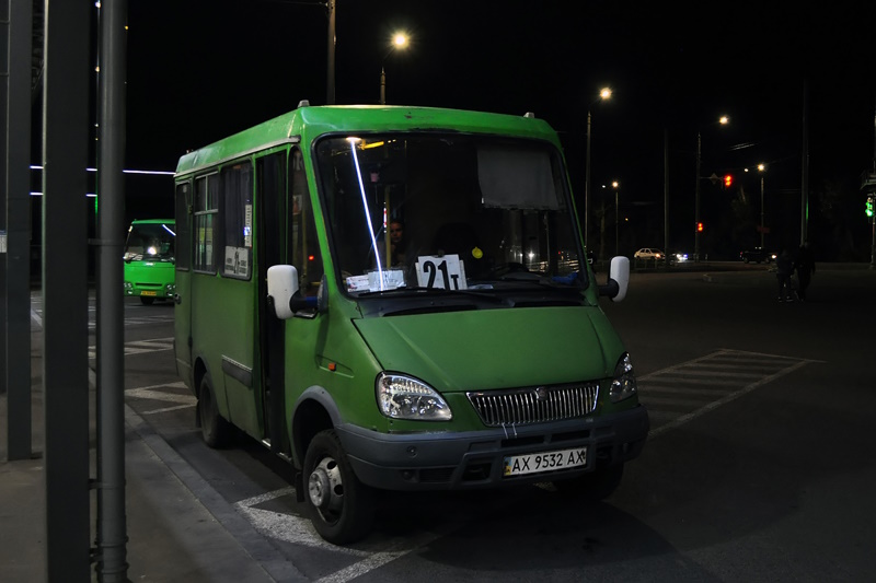 автобус № 21 в Харькове