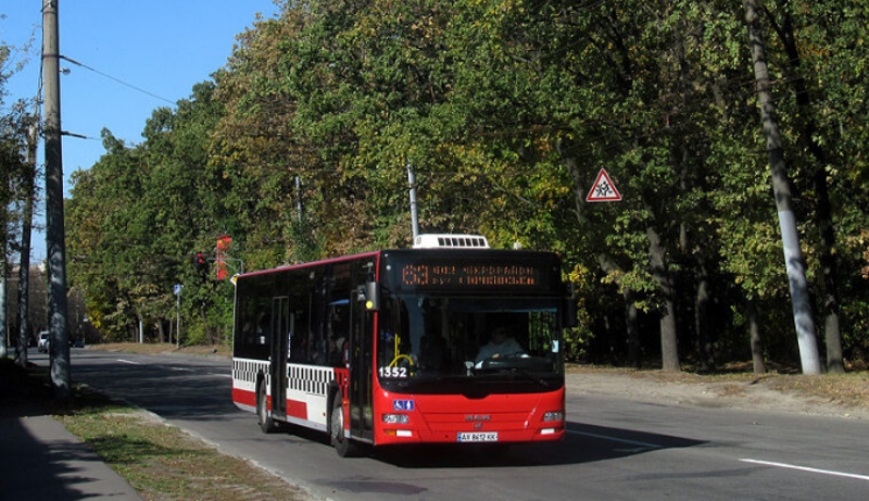 автобус № 63 в Харькове