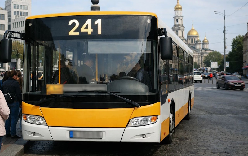 автобус № 241 в Харькове