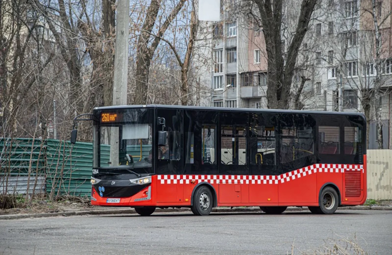 автобус № 260 в Харькове