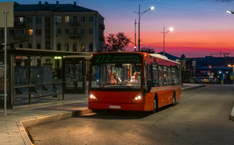 автобус № 272 в Харькове