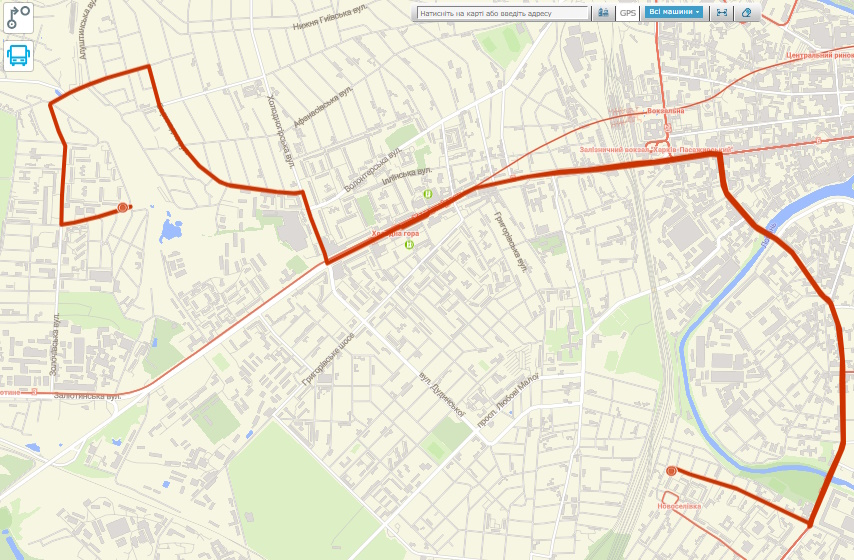 маршрутка 258 е в Харькове