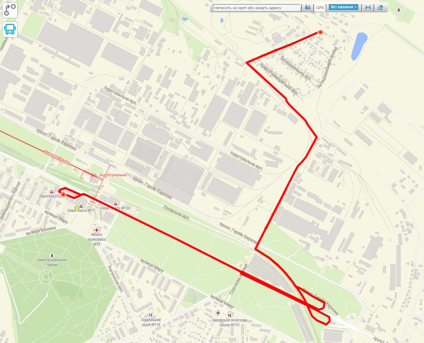 автобус № 21 в Харькове