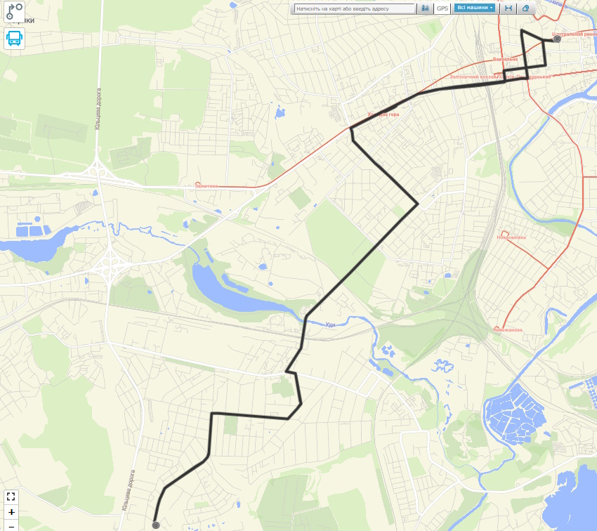 автобус № 109 в Харькове