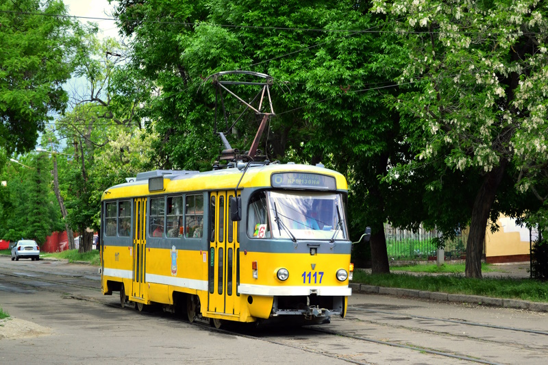 Трамвай №27 в Харькове
