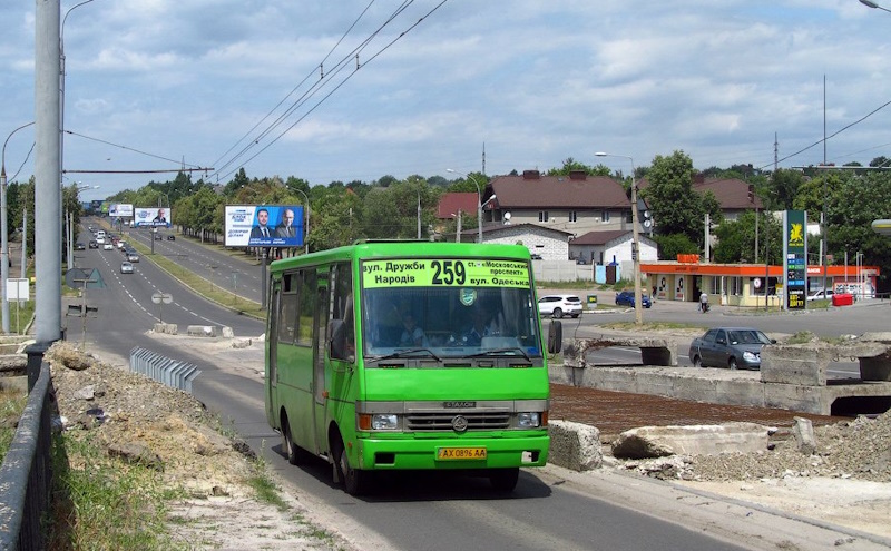Расписание маршрутки № 259э в Харькове