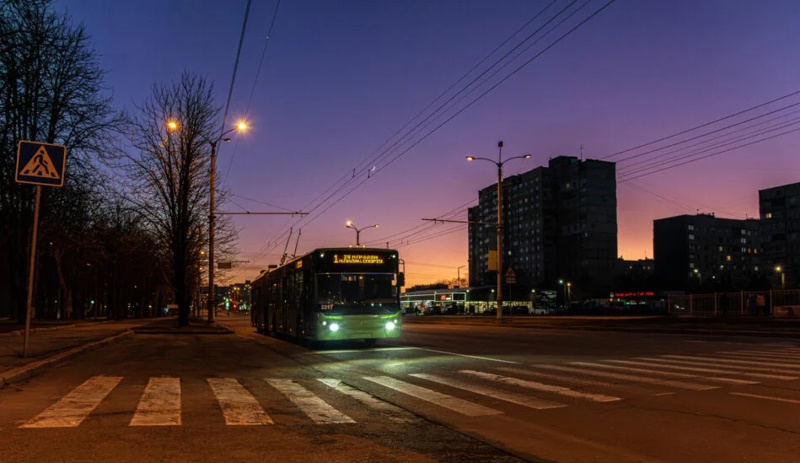 Троллейбус № 1 в Харькове