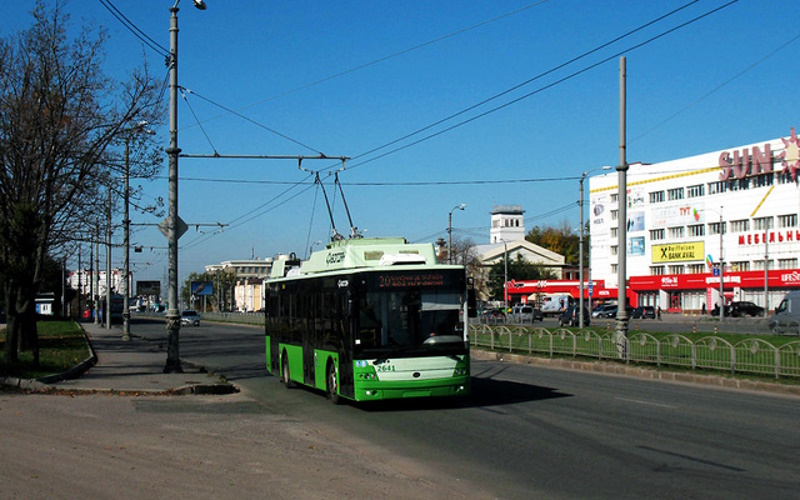 Троллейбус № 18 Харьков