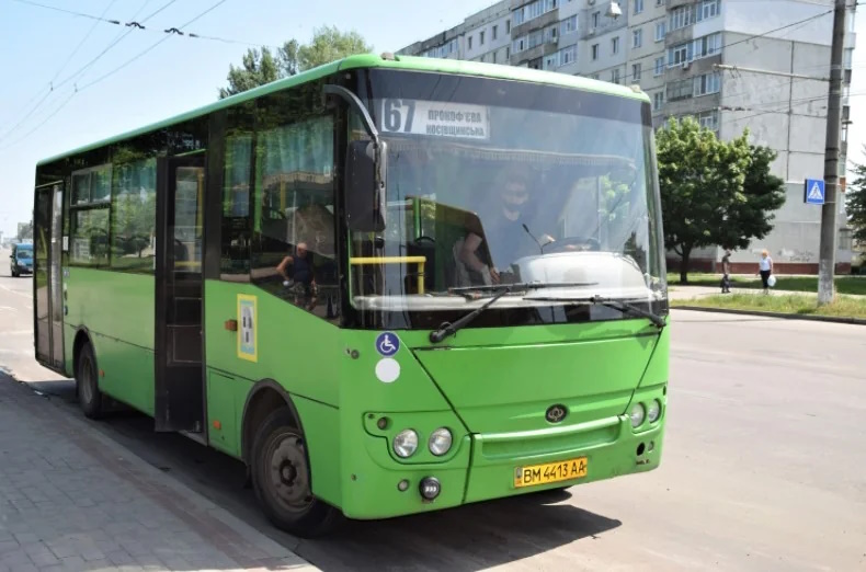 автобус № 67 в Харькове