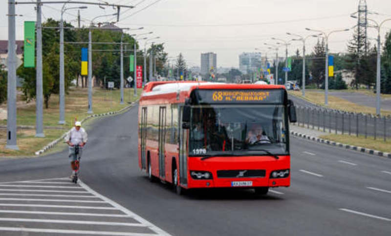 автобус № 68 в Харькове