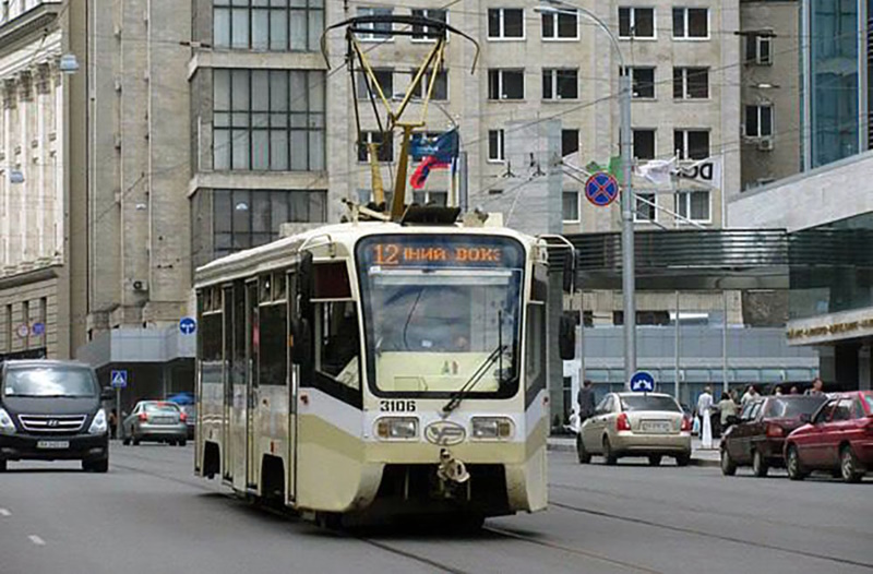 Трамвай №12 в Харькове