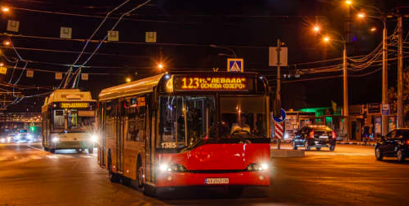автобус № 123 в Харькове
